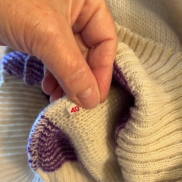 Women's L Nesjar Sweater from Norway 100%wool - Picture 10 of 12